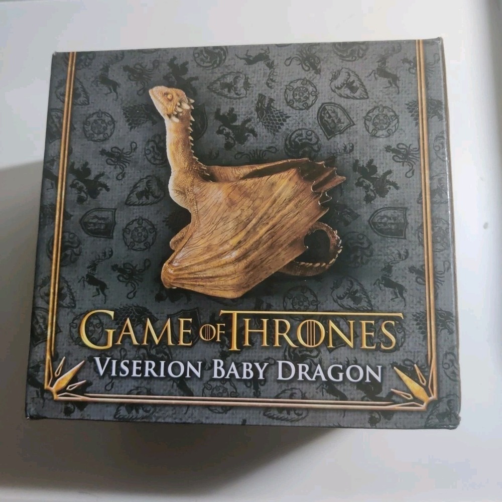 Game of Thrones Viserion Baby Dragon the Noble Collection Exclusive Treasures